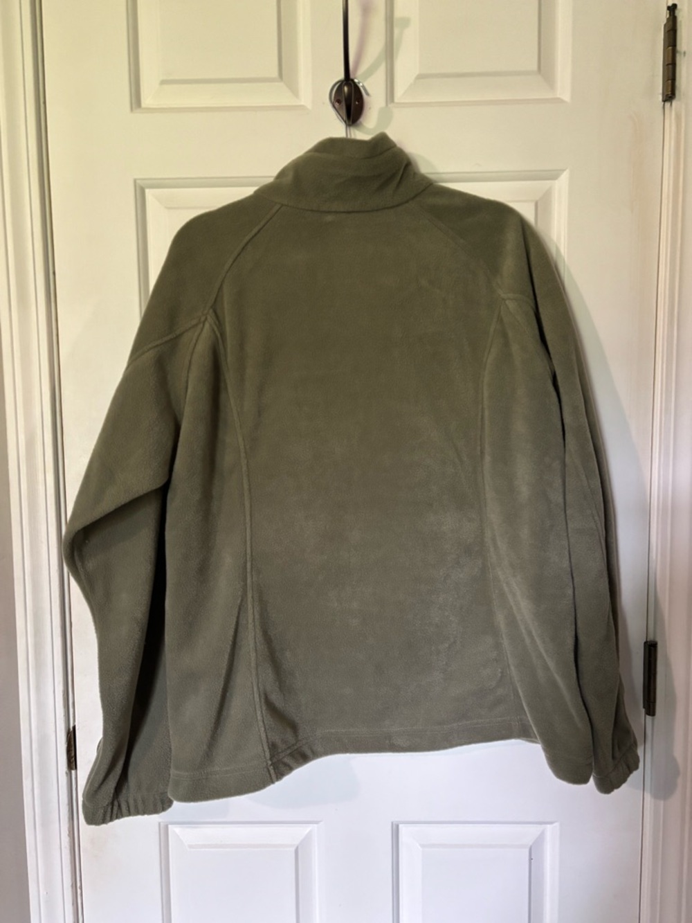 Columbia Olive Green Full-Zip Performance Fleece Jacket. SO soft & warm! XXL. - Picture 6 of 6